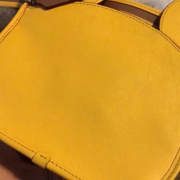 Coach x Disney yellow crossbody